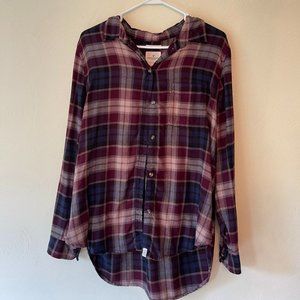 American Eagle Soft & Sexy Boyfriend Fit Flannel